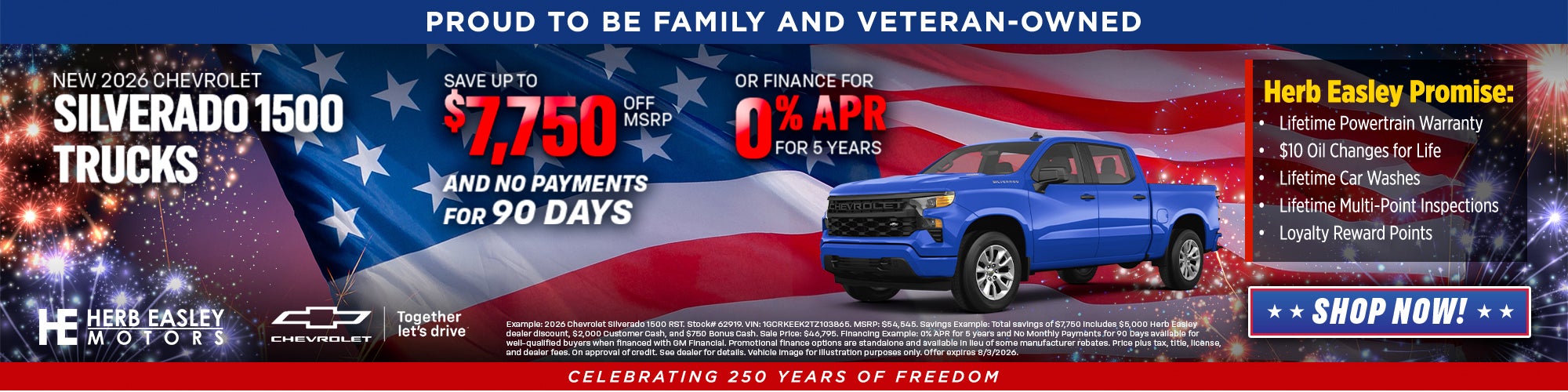 New 2026 Chevrolet Silverado 1500 Trucks