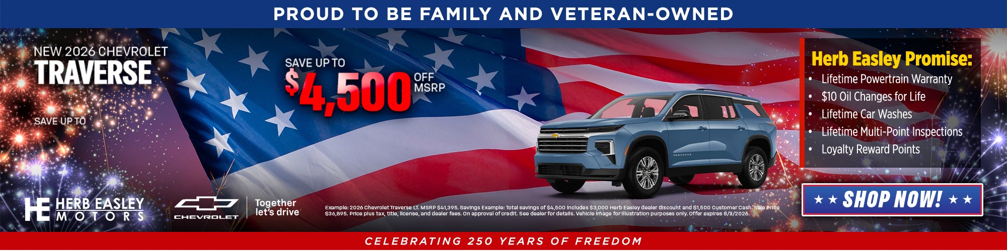 New 2026 Chevrolet Traverse