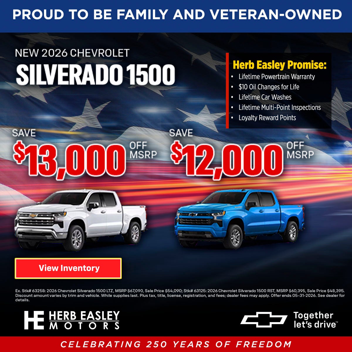 New 2026 Chevrolet Silverado 1500