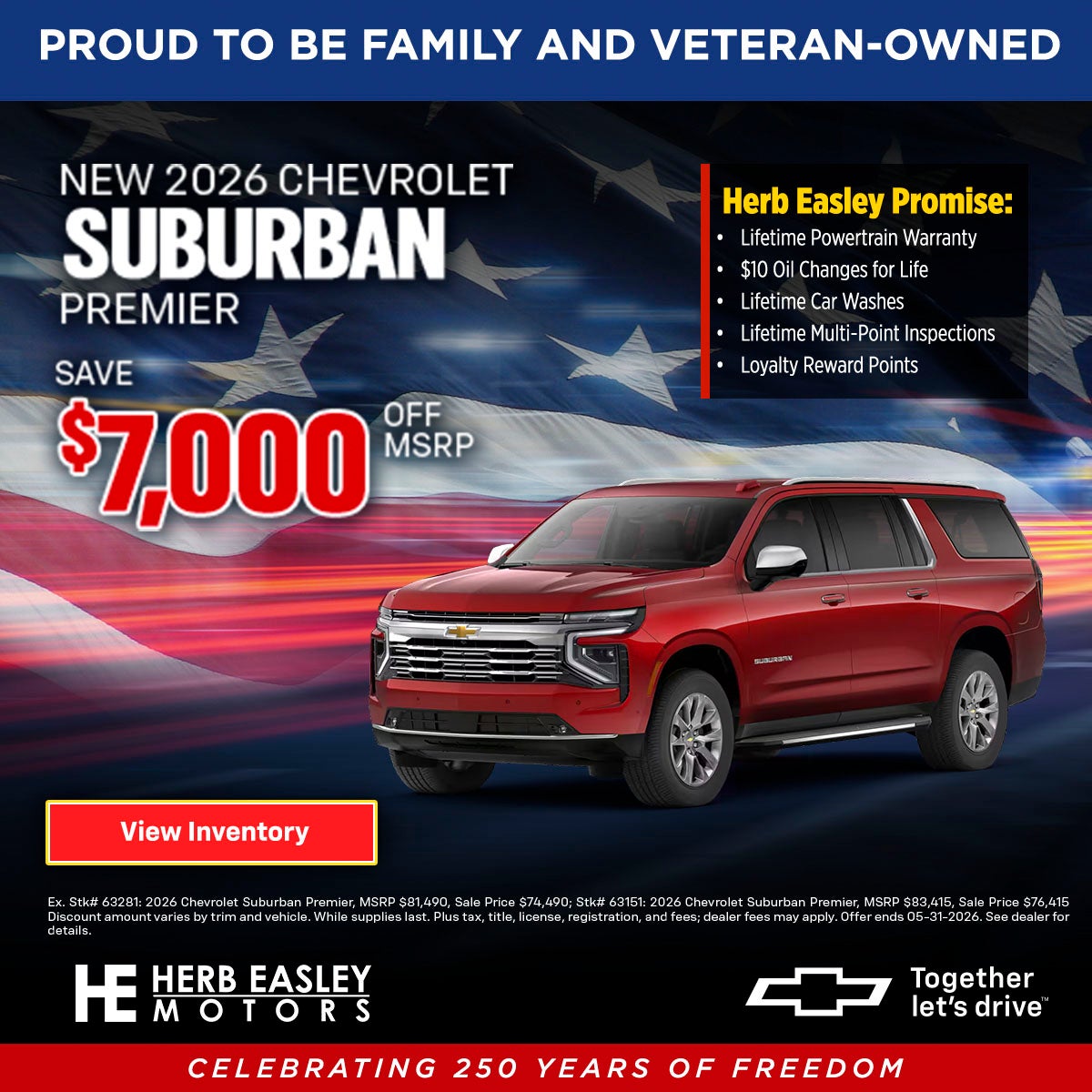 2026 Chevrolet Suburban Premier