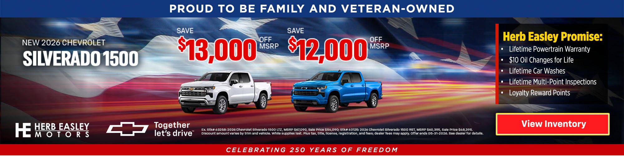 New 2026 Chevrolet Silverado 1500